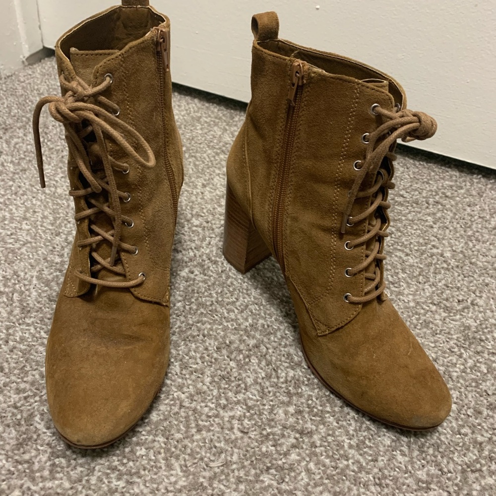 Suede Booties